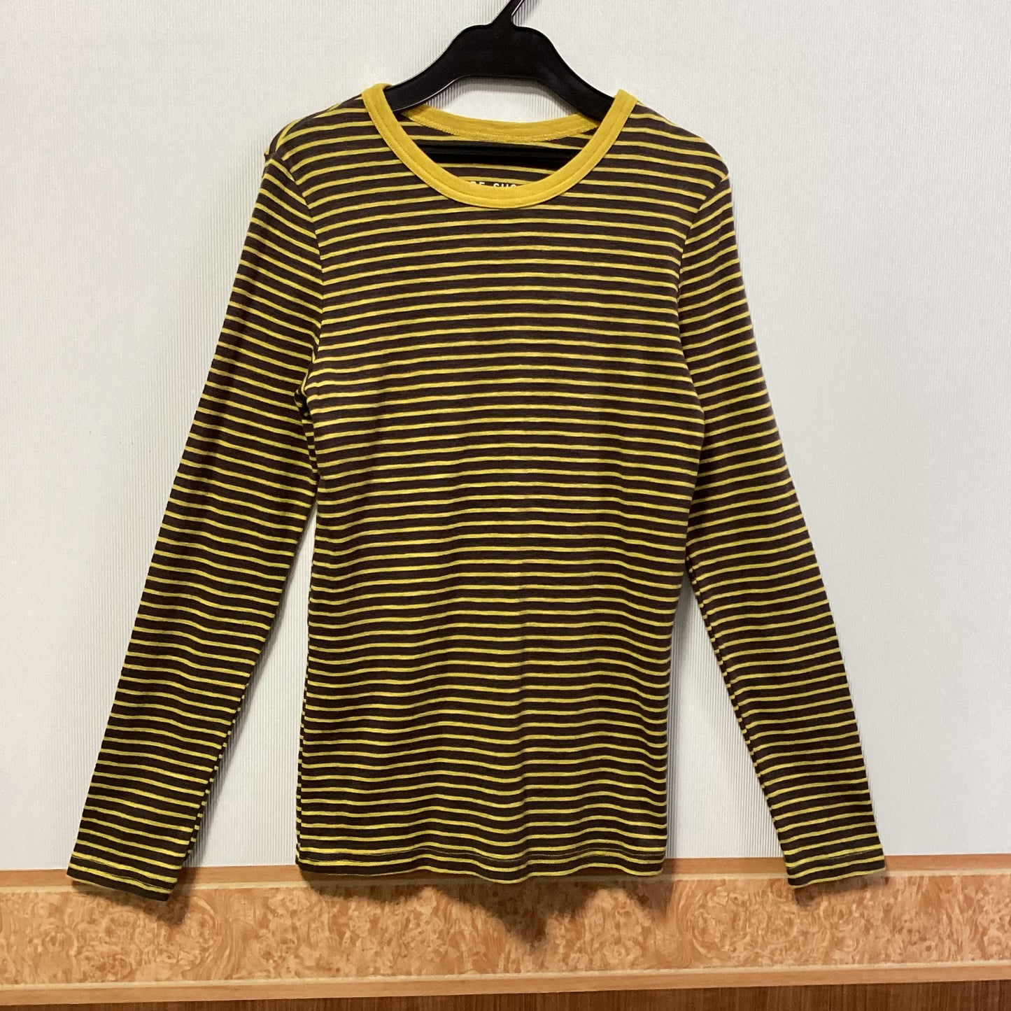 CUBE SUGAR 綿100%ﾎﾞｰﾀﾞｰ長袖Tｼｬﾂ