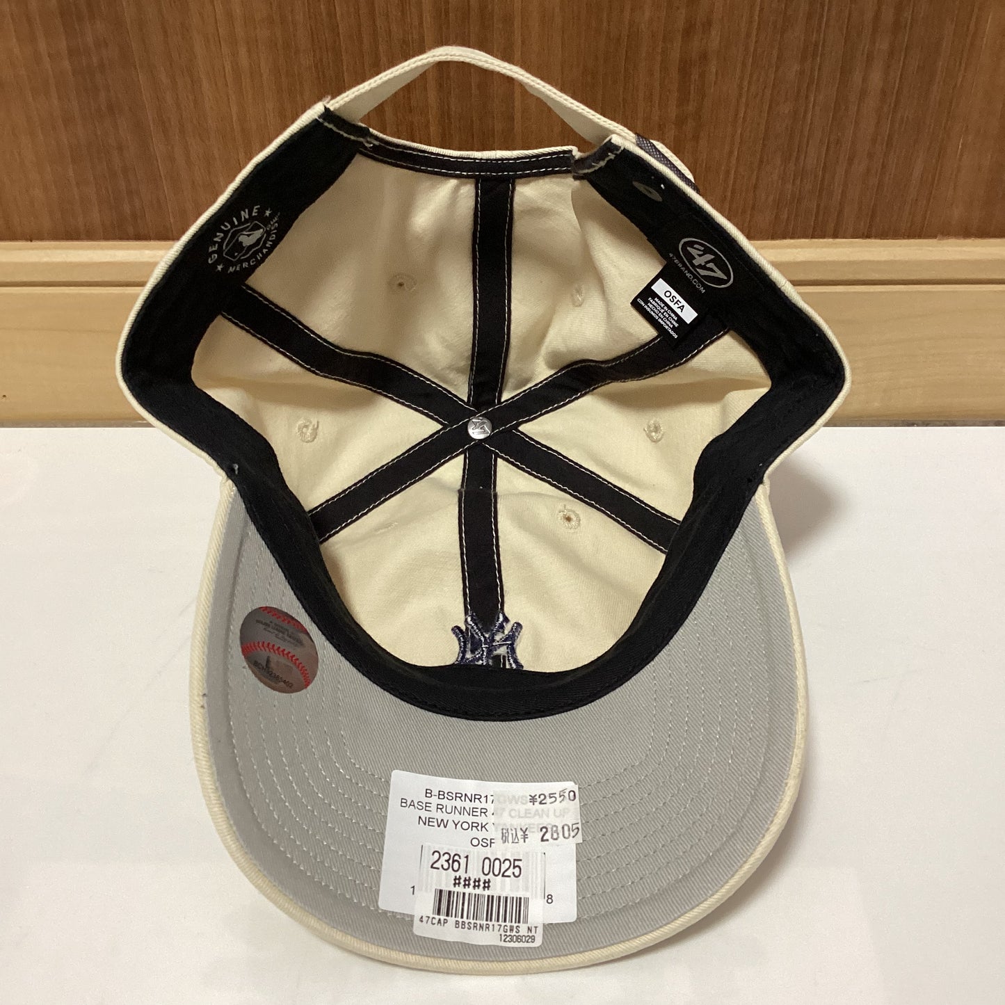 NEW ERA‘47 綿100%ｷｬｯﾌﾟ