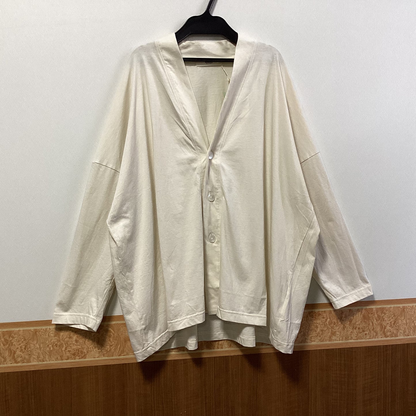 NARU FACTORY 綿100%長袖ｶｰﾃﾞｨｶﾞﾝ