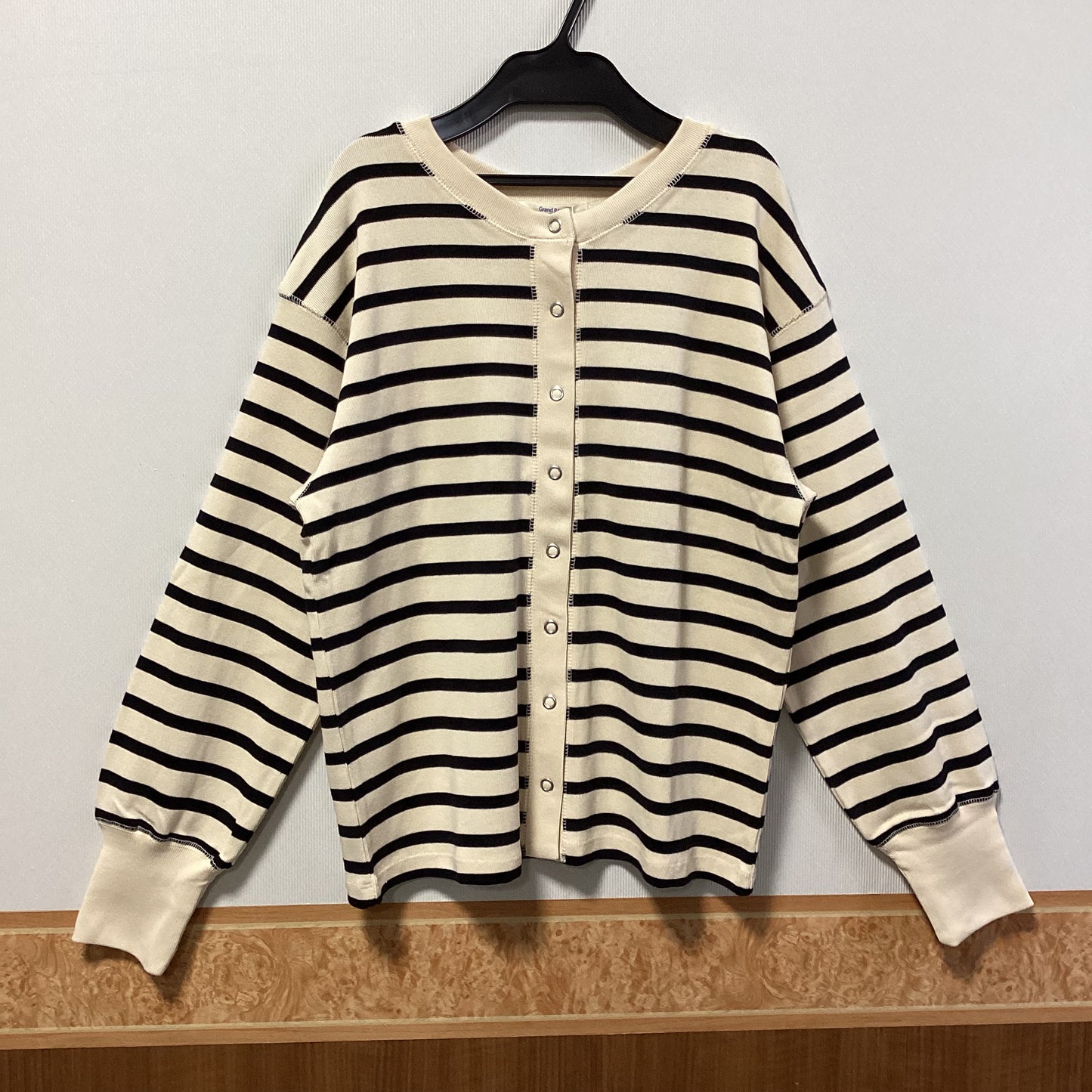 Grand PARK 綿100%長袖ｶｰﾃﾞｨｶﾞﾝ