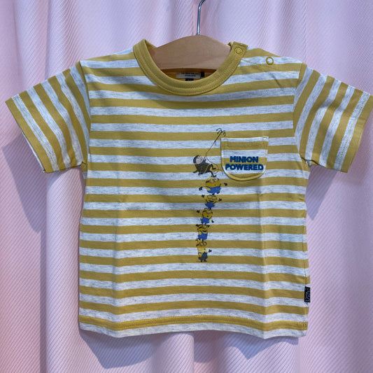F.O.KID'S ミニオンボーダー半袖Tシャツ