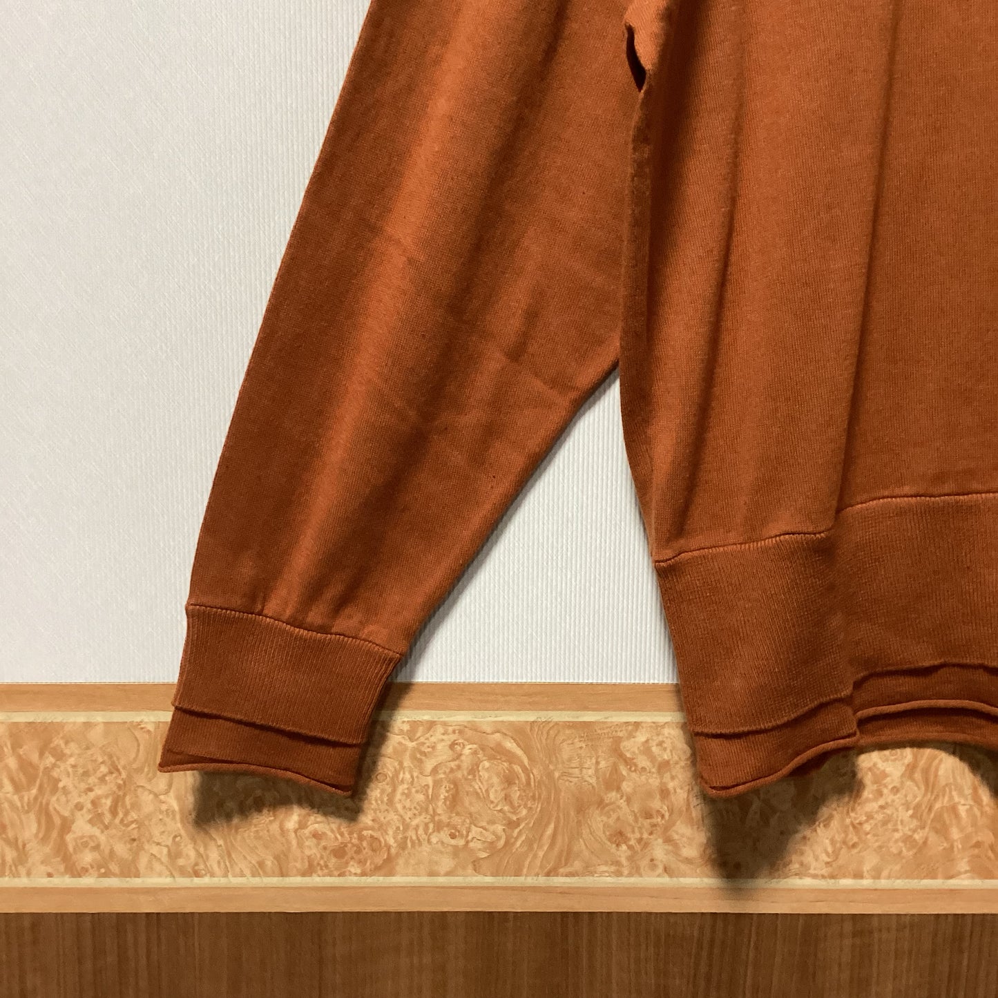 RNA−N 綿100%ﾚｲﾔｰﾄﾞ長袖ｾｰﾀｰ