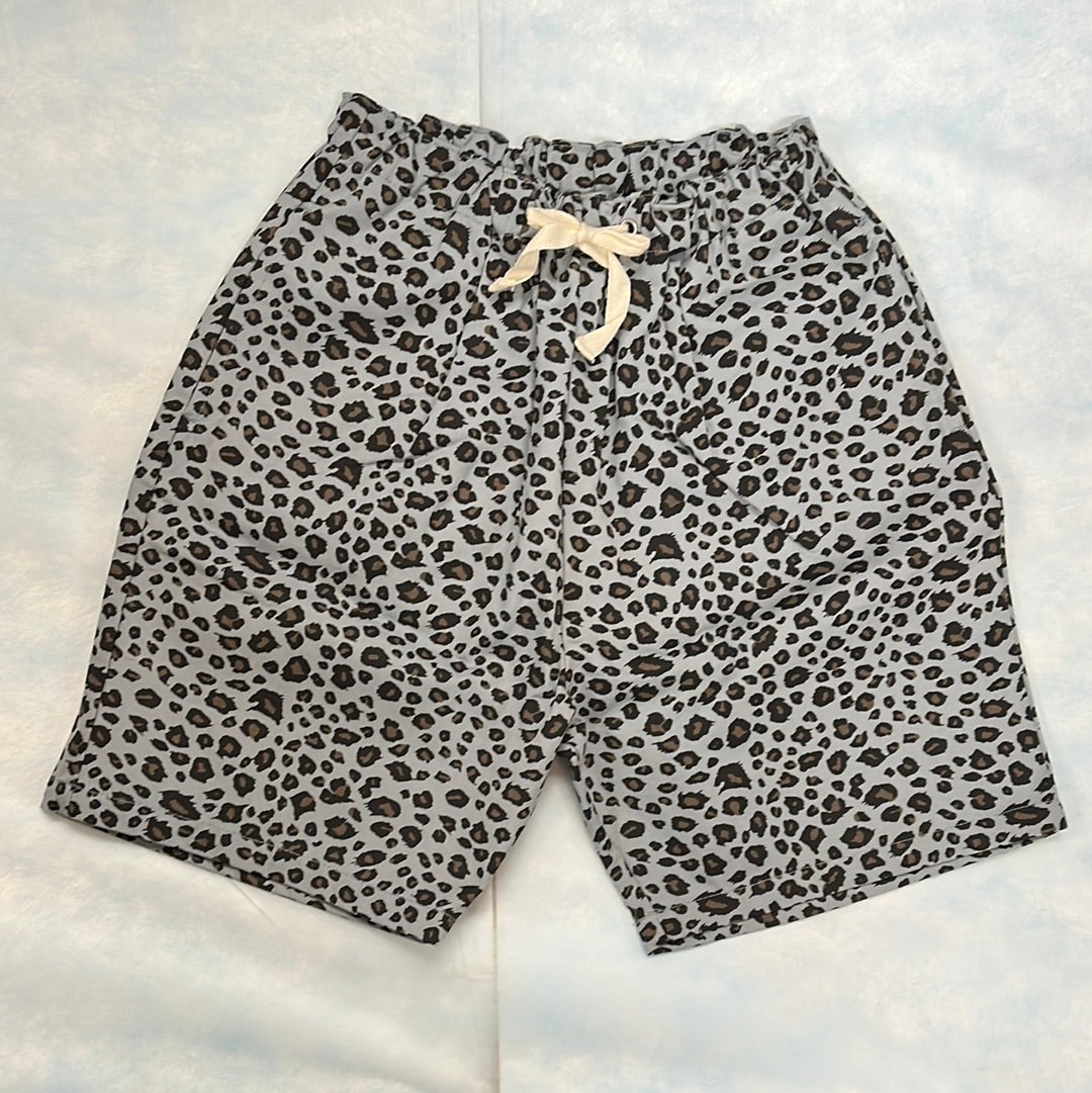 SECOND ヒョウ柄キッズショートパンツ