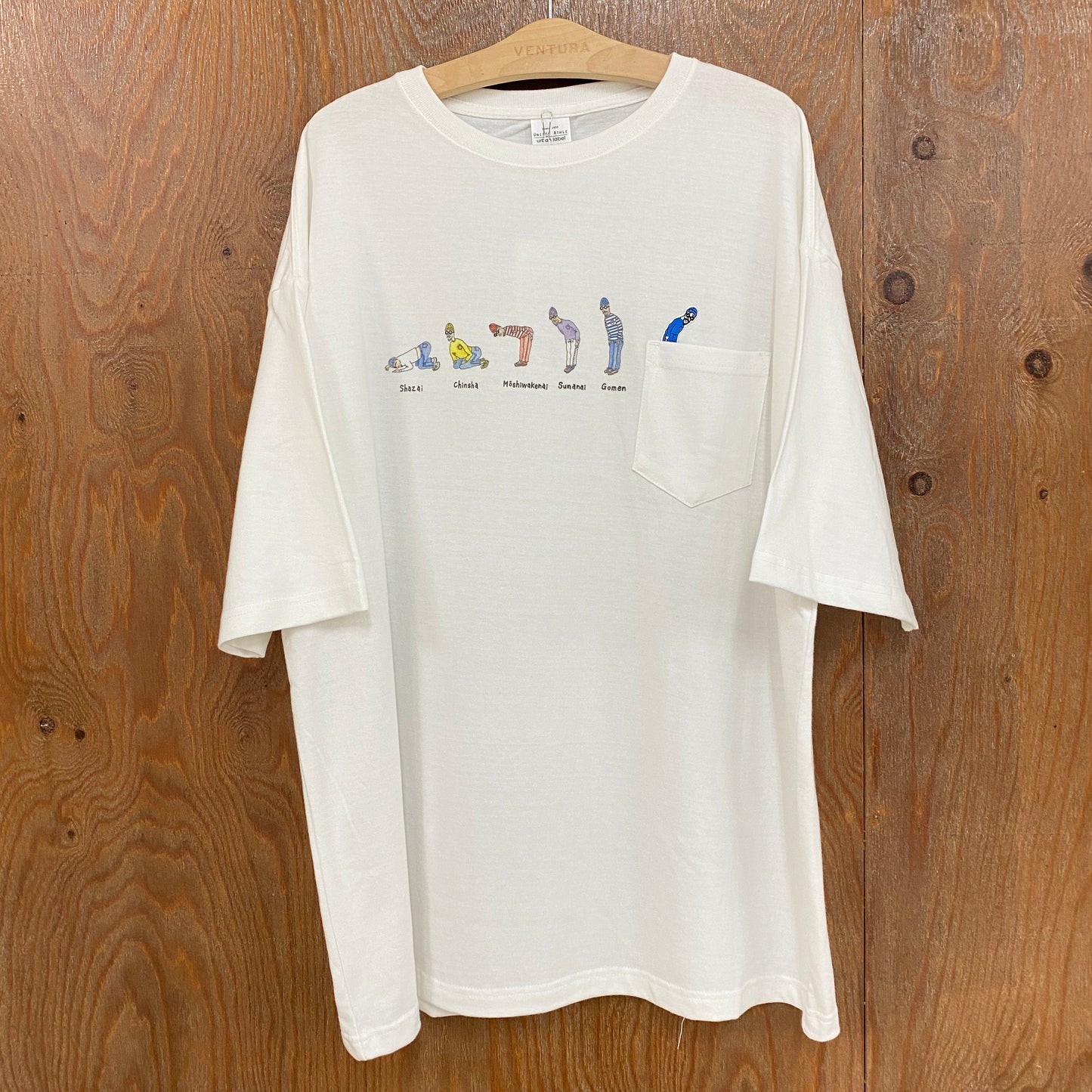 nappalm イラスト3種綿100%Tシャツ