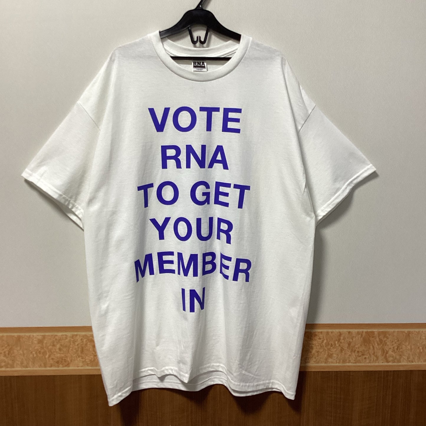 RNA 綿100%ﾌﾟﾘﾝﾄﾁｭﾆｯｸTｼｬﾂ