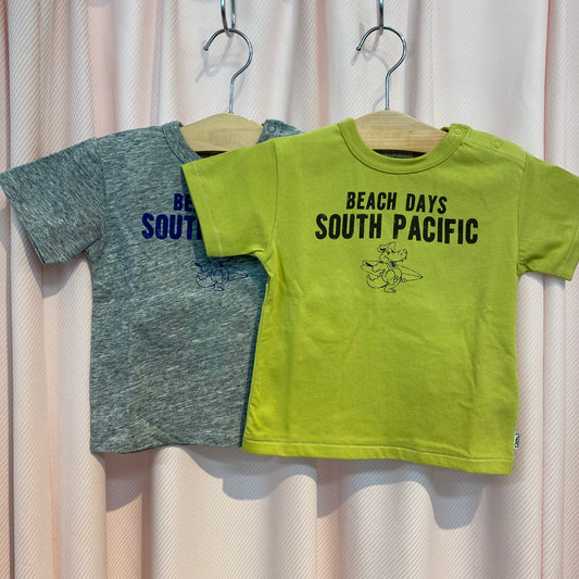 F.O.KID'S サーフィン柄半袖Tシャツ