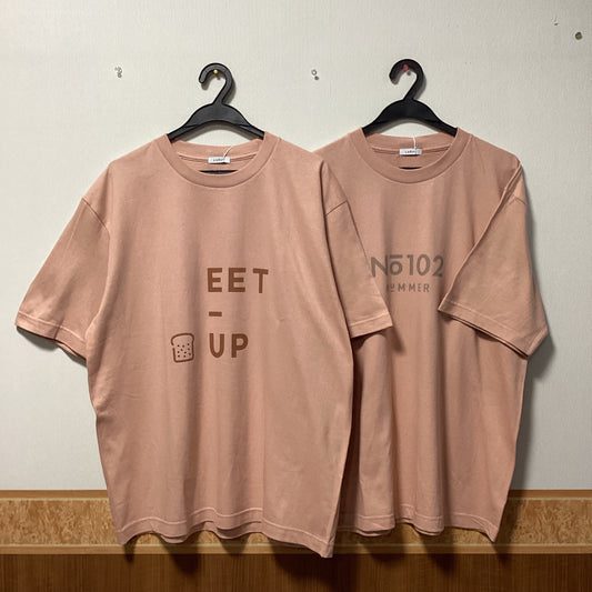 LUÉUF 5分袖ワイドTシャツ